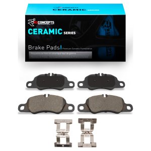 Porsche Cayman Brake Pads - Front - R1 Concepts - Ceramic - `09-`23